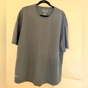 BYLT Basics Dark Charcoal Short Sleeve Tee